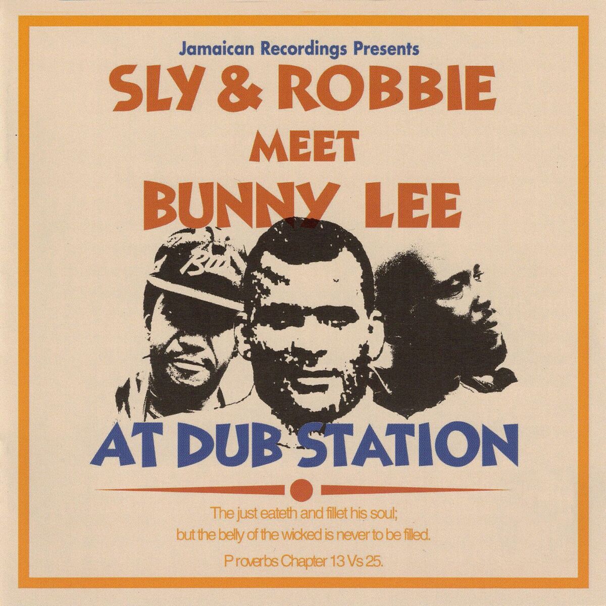Album cover of Sly & Robbie Meet Bunny Lee at Dub Station