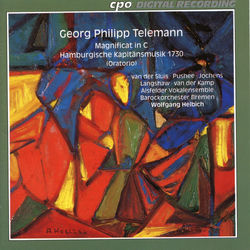 Cover of Telemann: Lateinisches Magnificat, TWV 9:17 & Jauchze, jubiliere und singe, TWV 15:5a by undefined