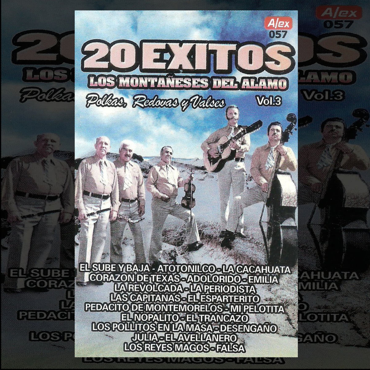 Album cover of 20 Exitos Polkas, Redovas, Valses, vol. 3