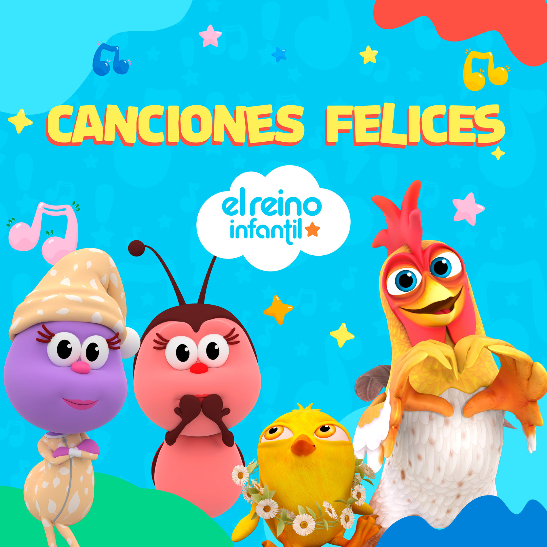 Album cover of Canciones Felices del Reino Infantil
