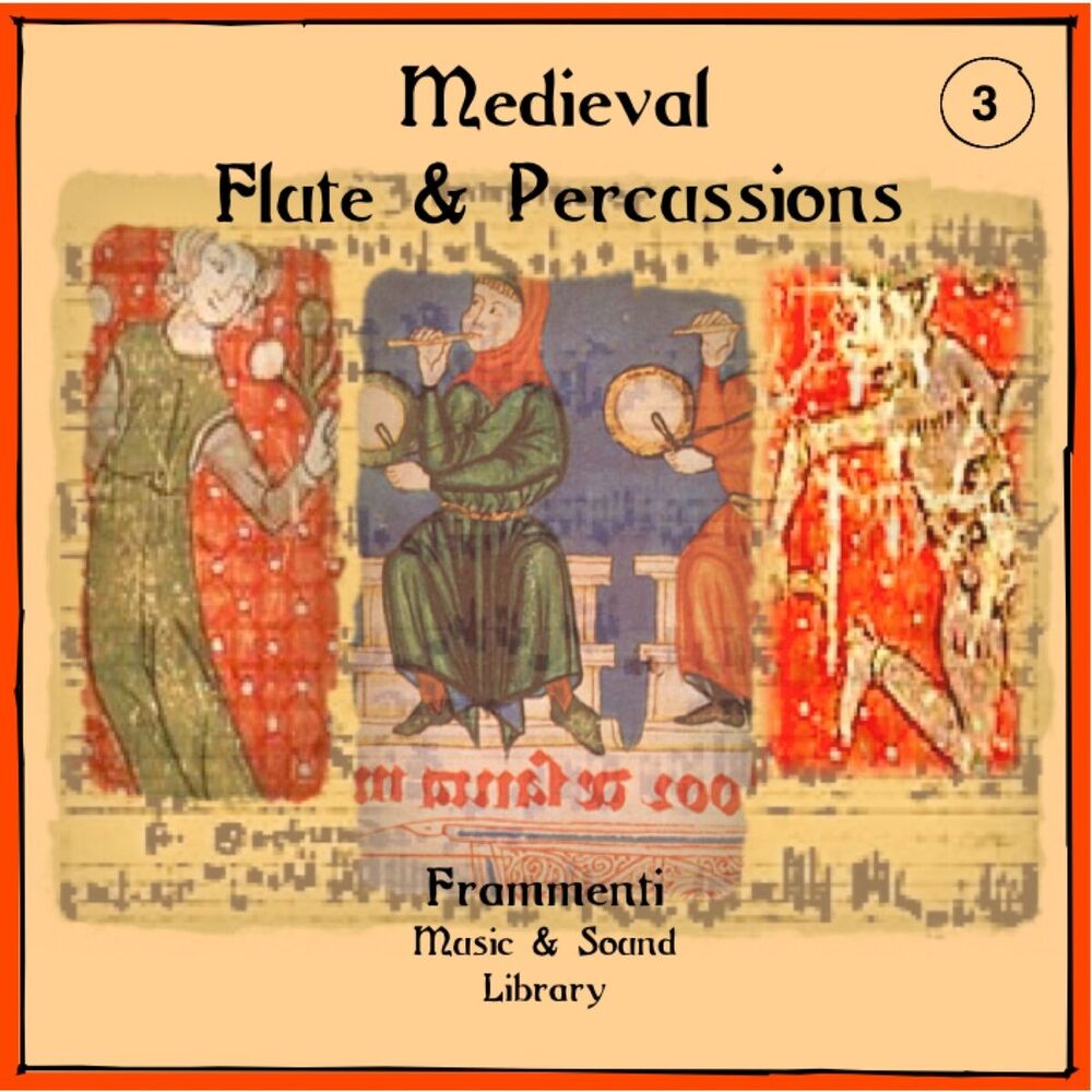 Picture of Medieval Flute and Percussions, Vol. 3 (Middle Ages Background)