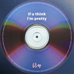 Cover of if u think i'm pretty (tekkno sped up)