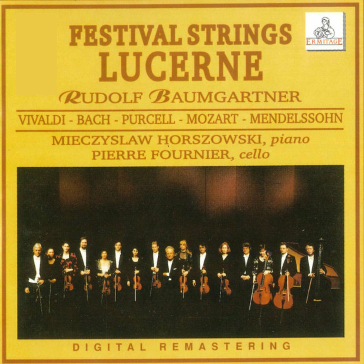 Album cover of Festival Strings Lucerne ● Rudolf Baumgartner, conductor : Vivaldi ● Purcell ● Bach ● Mozart ● Bartholdy