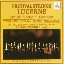 Cover of Festival Strings Lucerne ● Rudolf Baumgartner, conductor : Vivaldi ● Purcell ● Bach ● Mozart ● Bartholdy