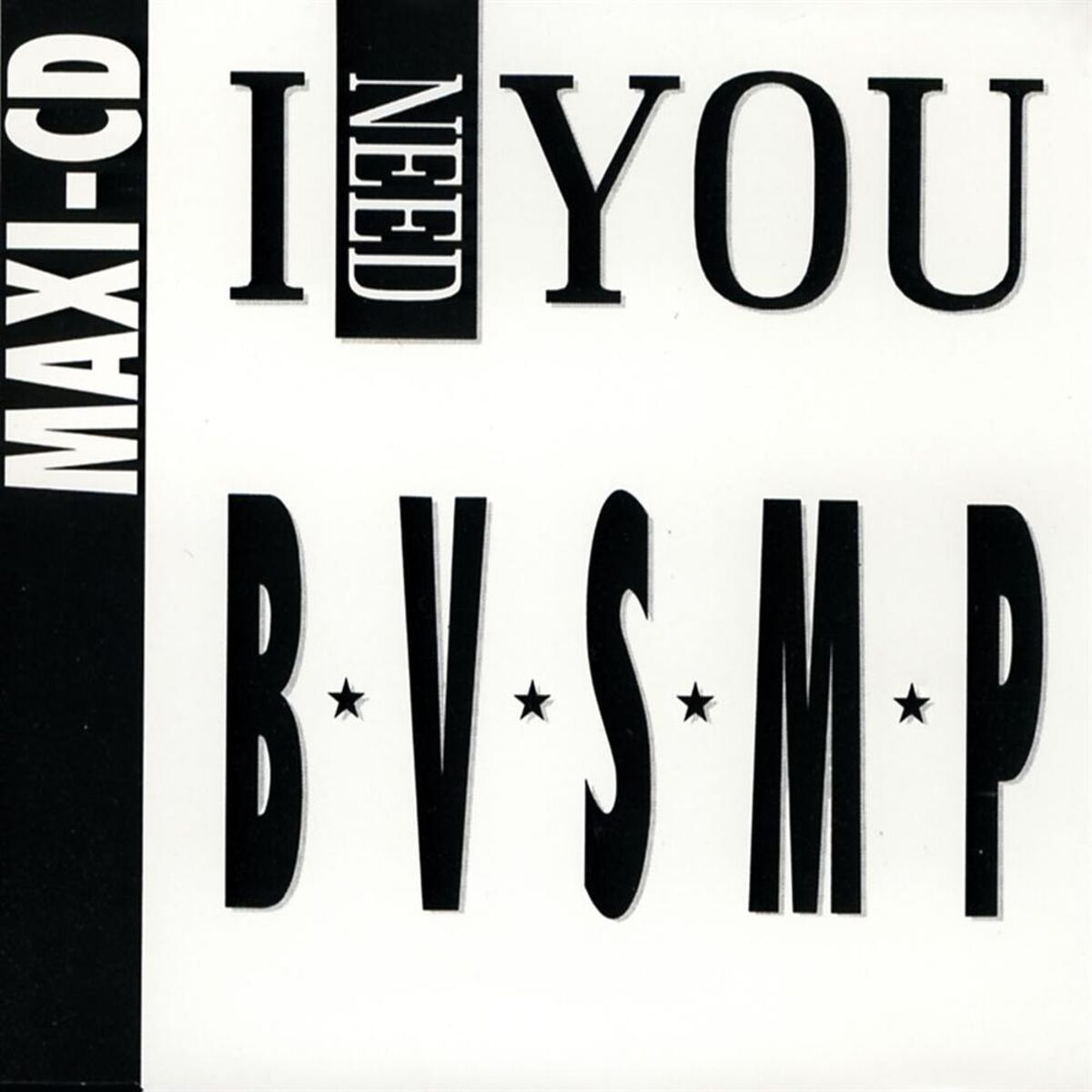 Album cover of I Need You (European Radio Mix)
