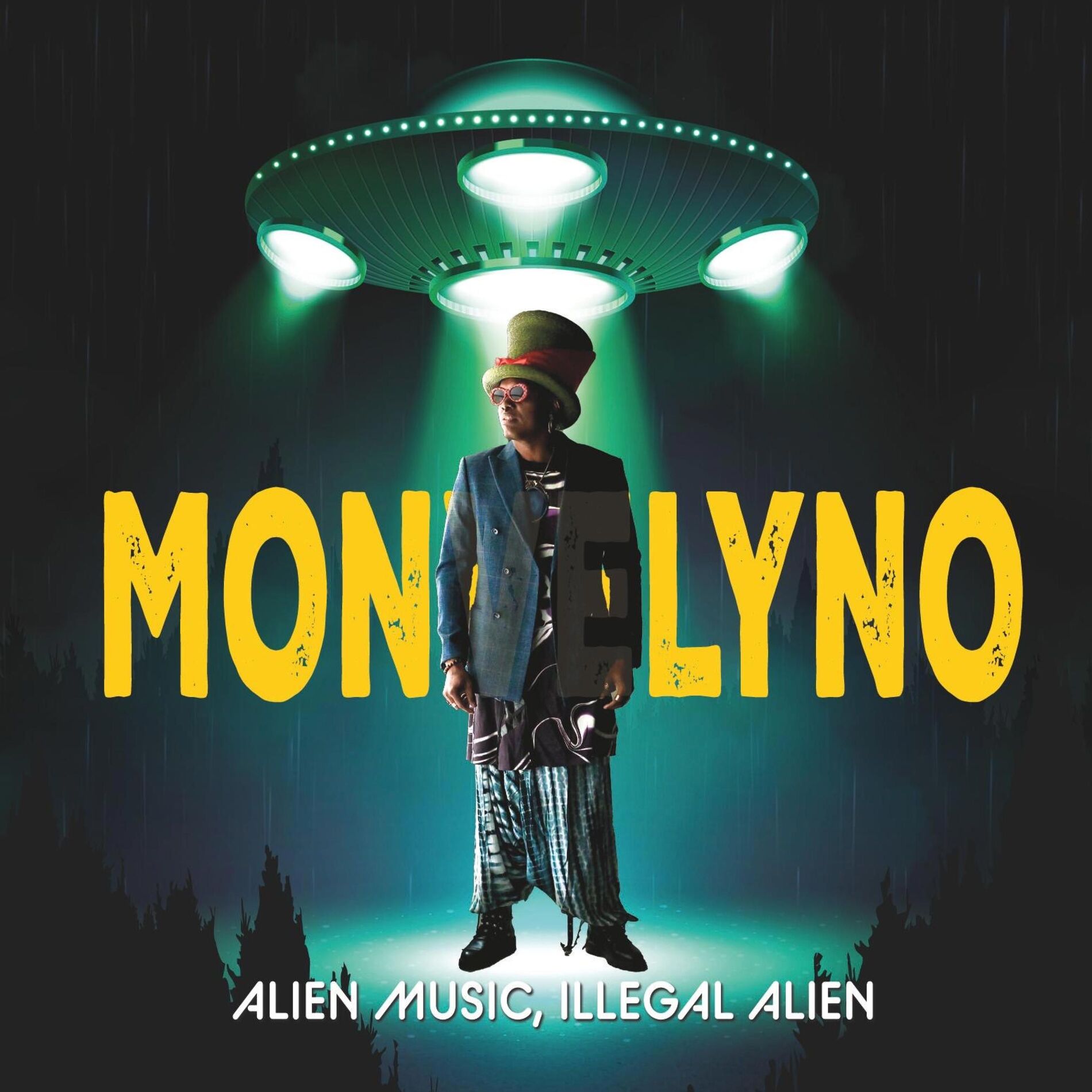 Album cover of Alien Music, Illigal Alien