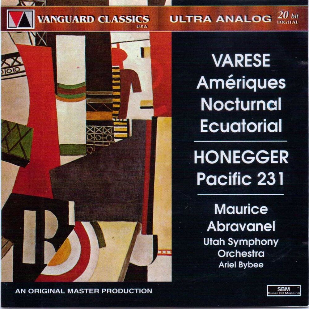 Picture of Edgard Varese: Ameriques, Nocturnal, Ecuatorial / Arthur Honegger:Pacific 231