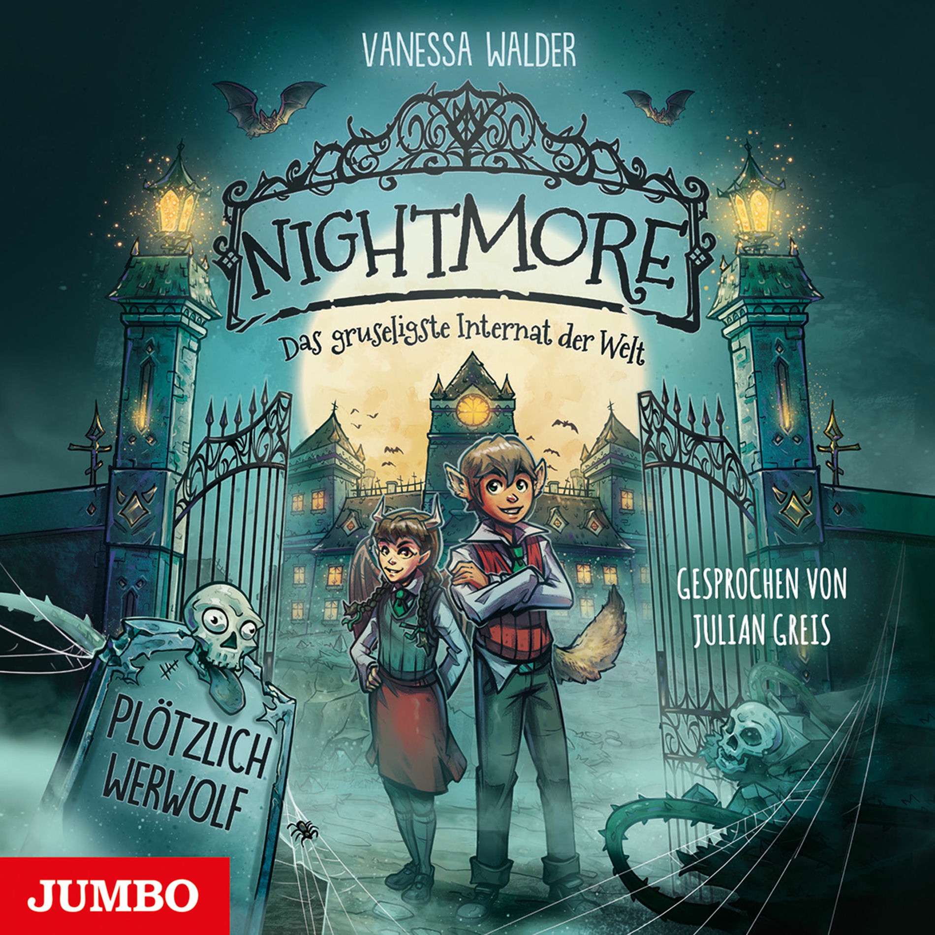 Album cover of Kapitel 01 - Nightmore - Das gruseligste Internat der Welt. Plötzlich Werwolf [Band 1 (ungekürzt)]