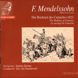 Cover of Mendelssohn: Die Hochzeit des Camacho by undefined