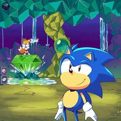 Cover of Hidden Palace Zone Lofi (From "Sonic the Hedgehog 2")