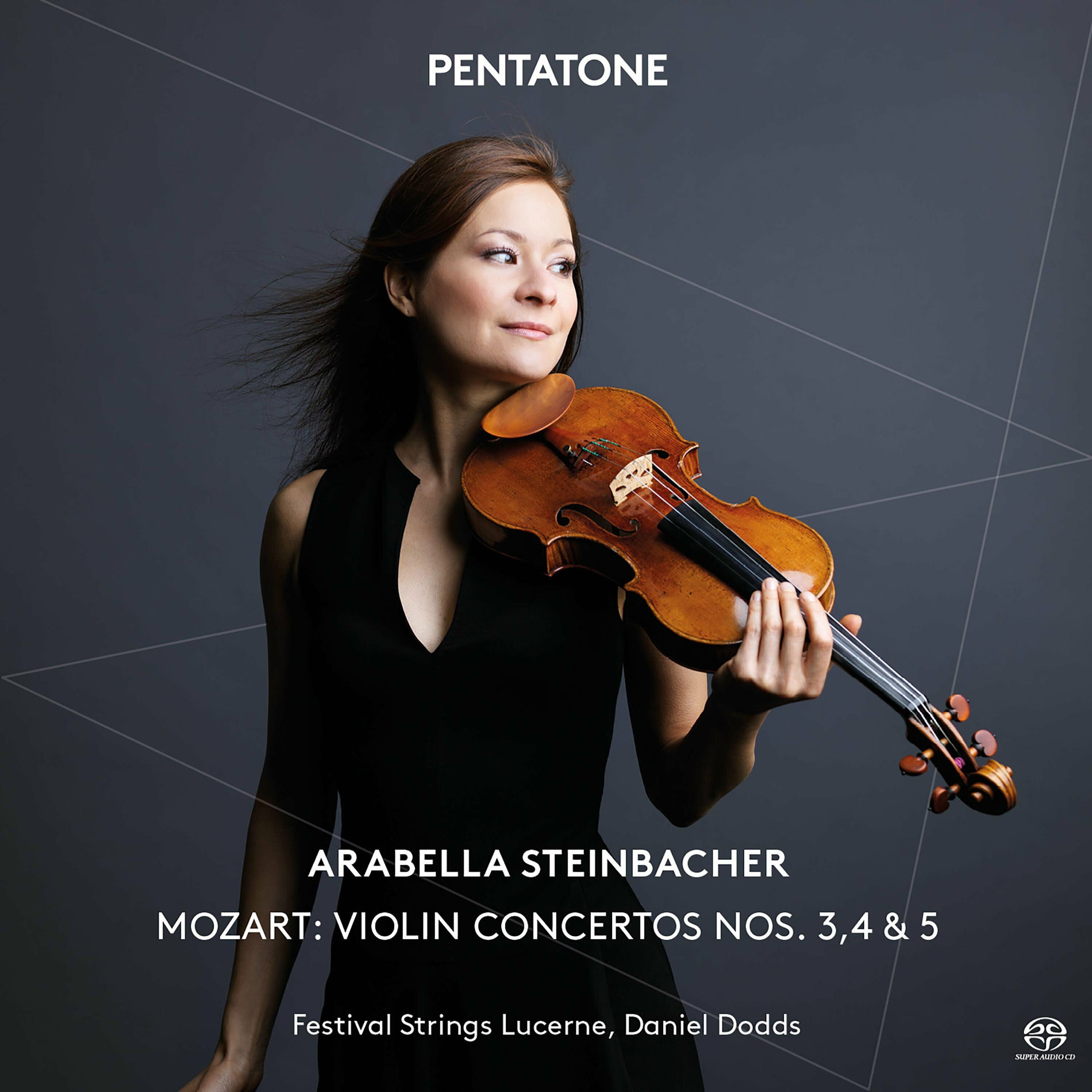 Album cover of Mozart: Violin Concertos 3, 4 & 5