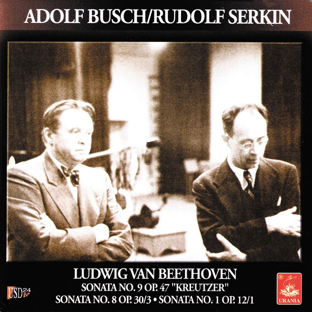 Picture of Beethoven; Sonata for Violin and Piano Nos. 1, 8, 9