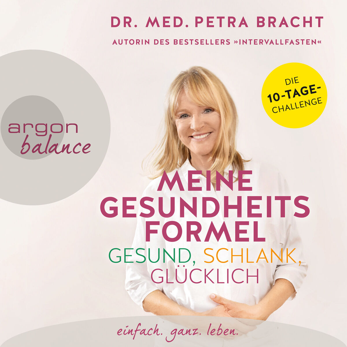 Album cover of Meine Gesundheitsformel - gesund, schlank, glücklich (Ungekürzte Lesung)