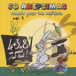 Cover of Jo Akepsimas chante pour les enfants, Vol. 3