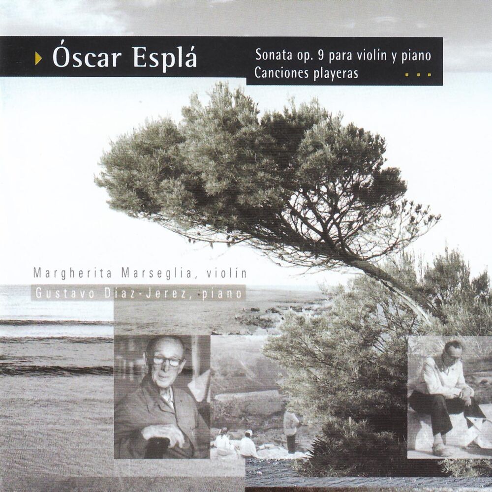 Picture of Óscar Esplá: Canciones Playeras - Sonata, Op. 9 for Violin and Piano
