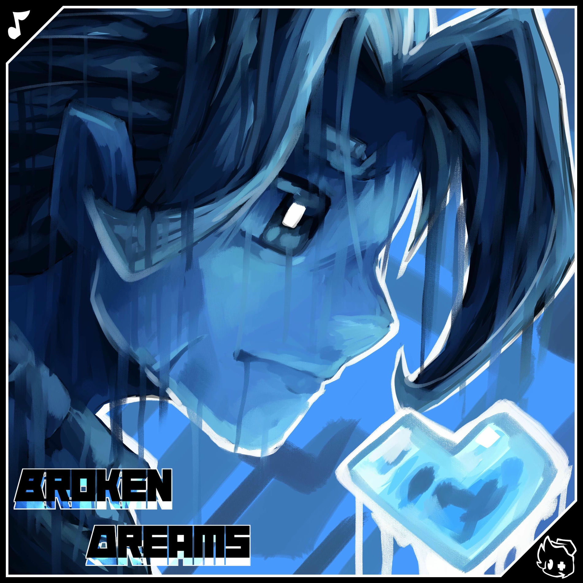Album cover of Broken Dreams Friday Night Funkin': Vs. Tabi - Love Week (Original Game Soundtrack)