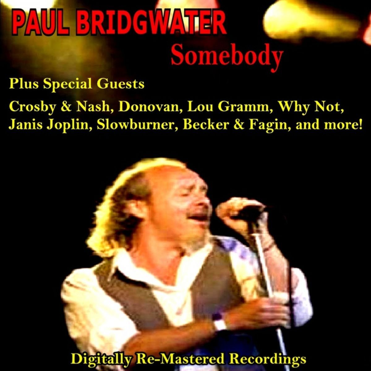 Album cover of Paul Bridgwater Plus Special Guests - Somebody