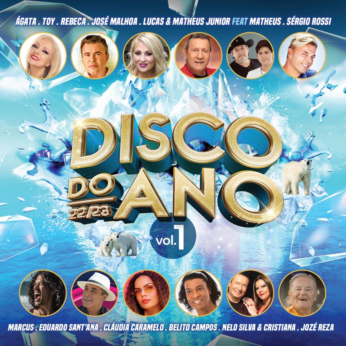 Album cover of Disco do Ano 2022/23, Vol. 1