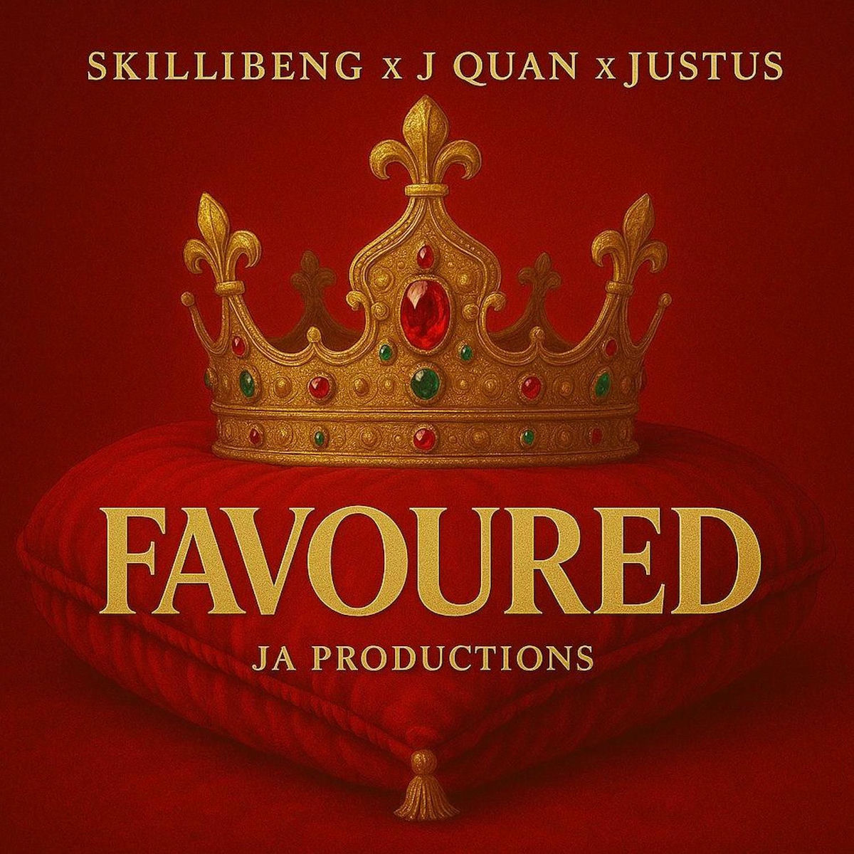 Album cover of Favoured (feat. Skillibeng)