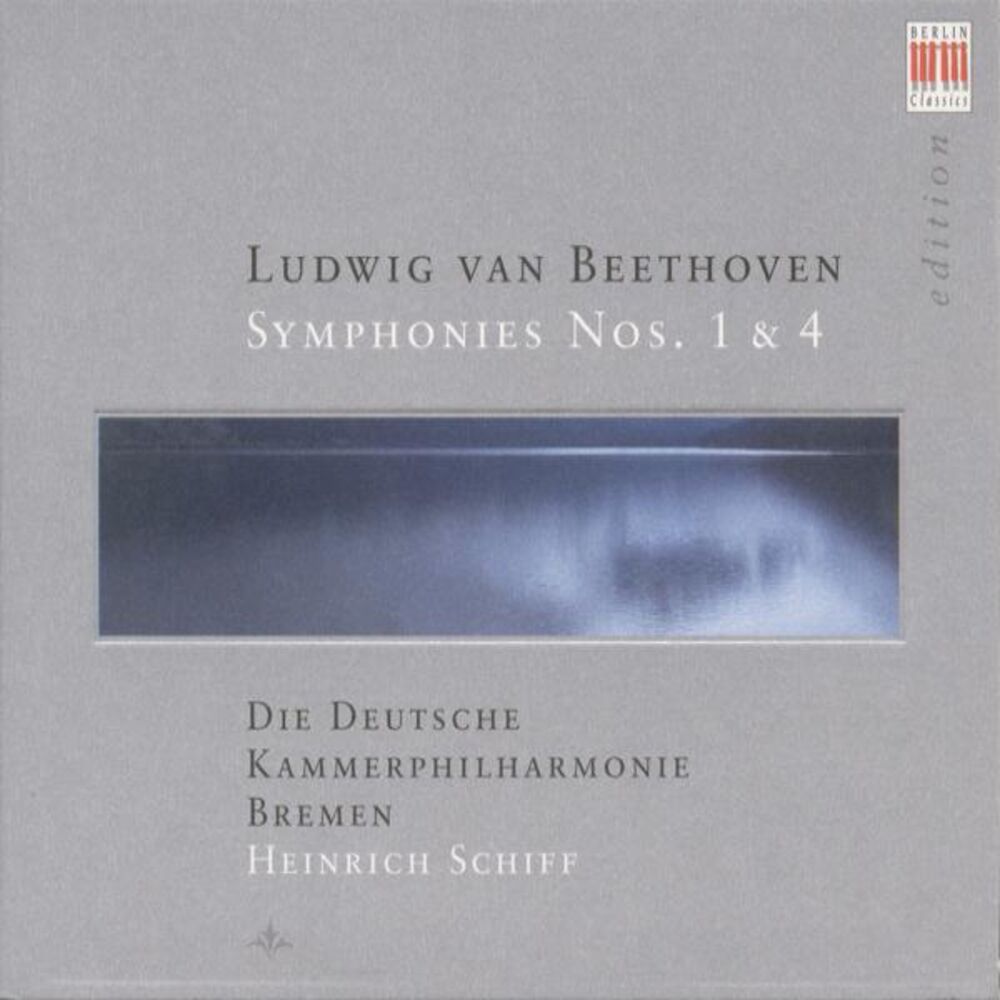 Picture of BEETHOVEN, L. van: Symphonies Nos. 1 and 4 (Bremen German Chamber Philharmonic, H. Schiff)