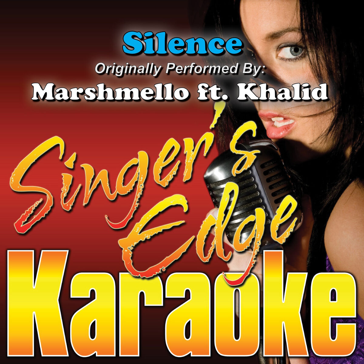Album cover of Silence (Originally Performed by Marshmello & Khalid) [Karaoke Version]