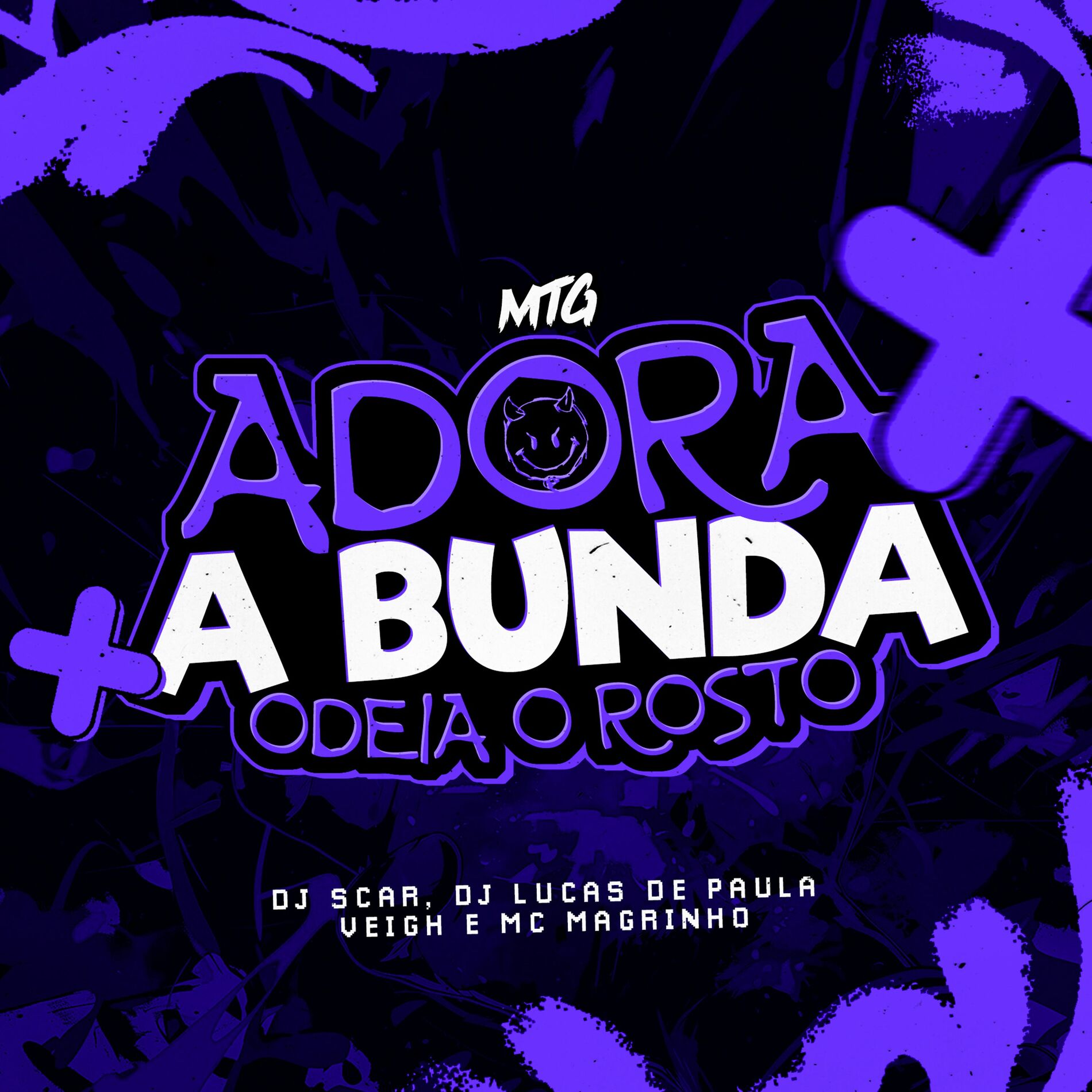 Album cover of Mtg Adora a Bunda, Odeia o Rosto
