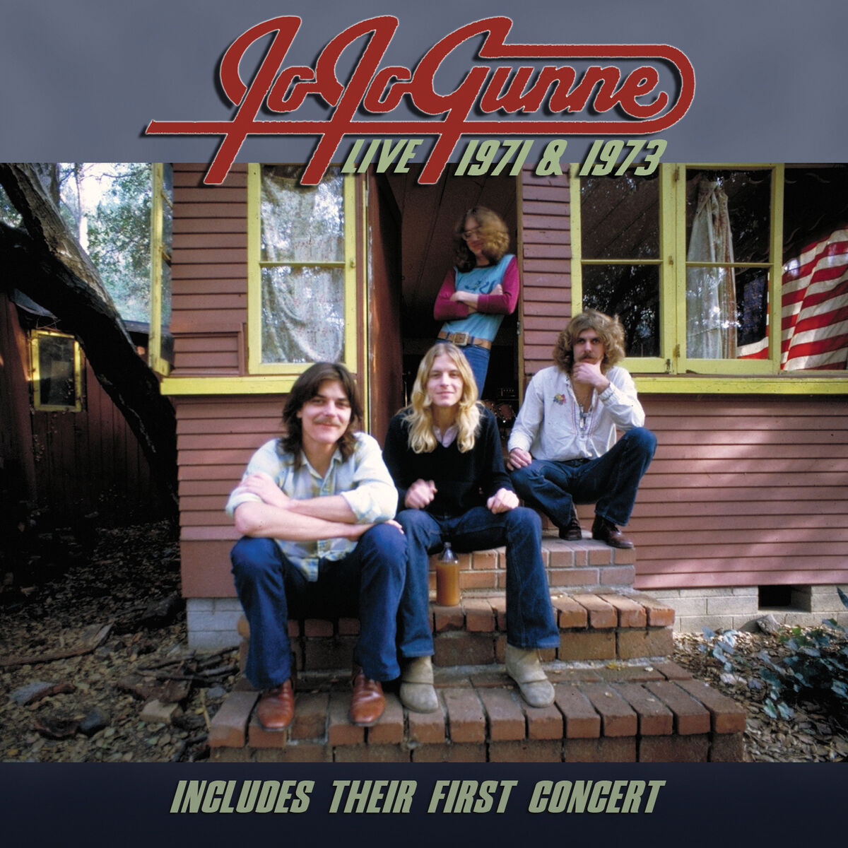 Album cover of Jo Jo Gunne Live 1971 & 1973