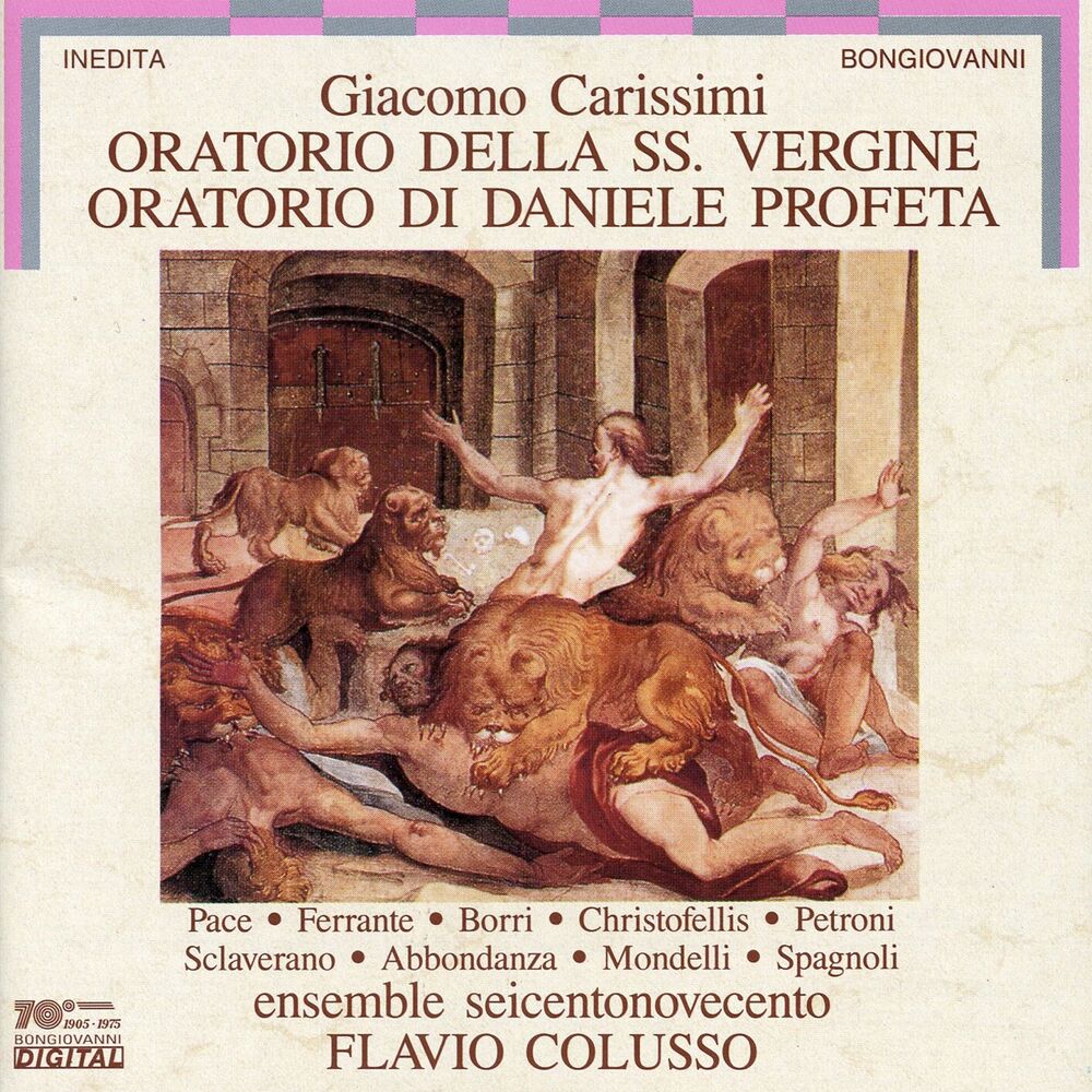 Picture of G. Carissimi: Oratorio della SS. Vergine - Oratorio di Daniele Profeta