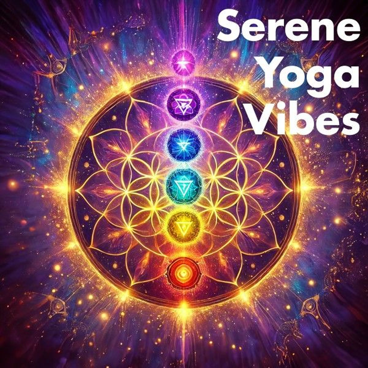 Album cover of Serene Yoga Vibes