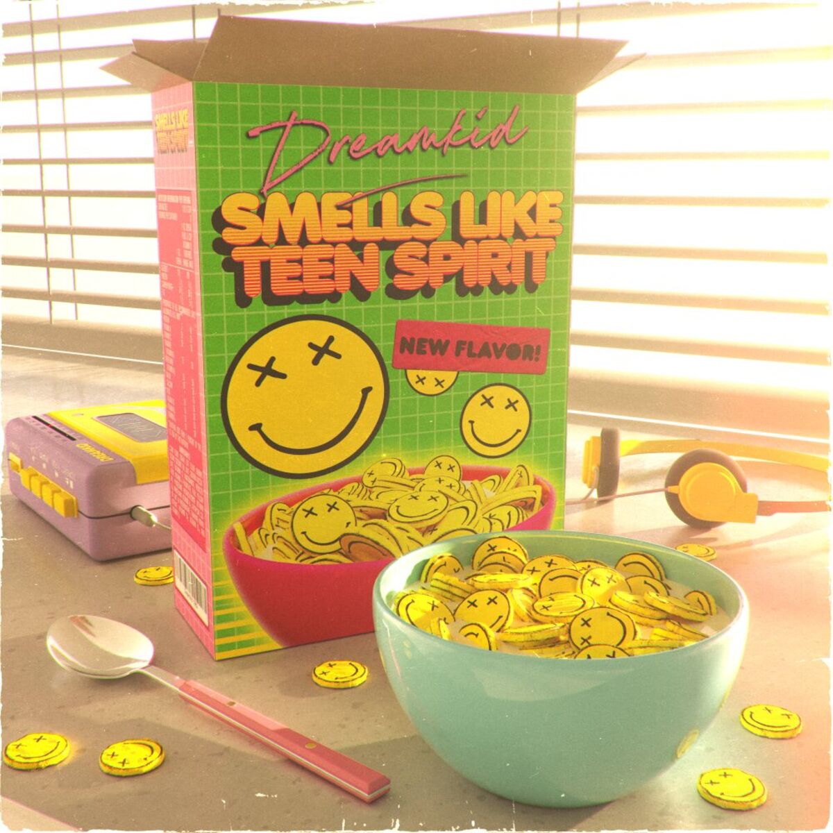 Album cover of Smells Like Teen Spirit