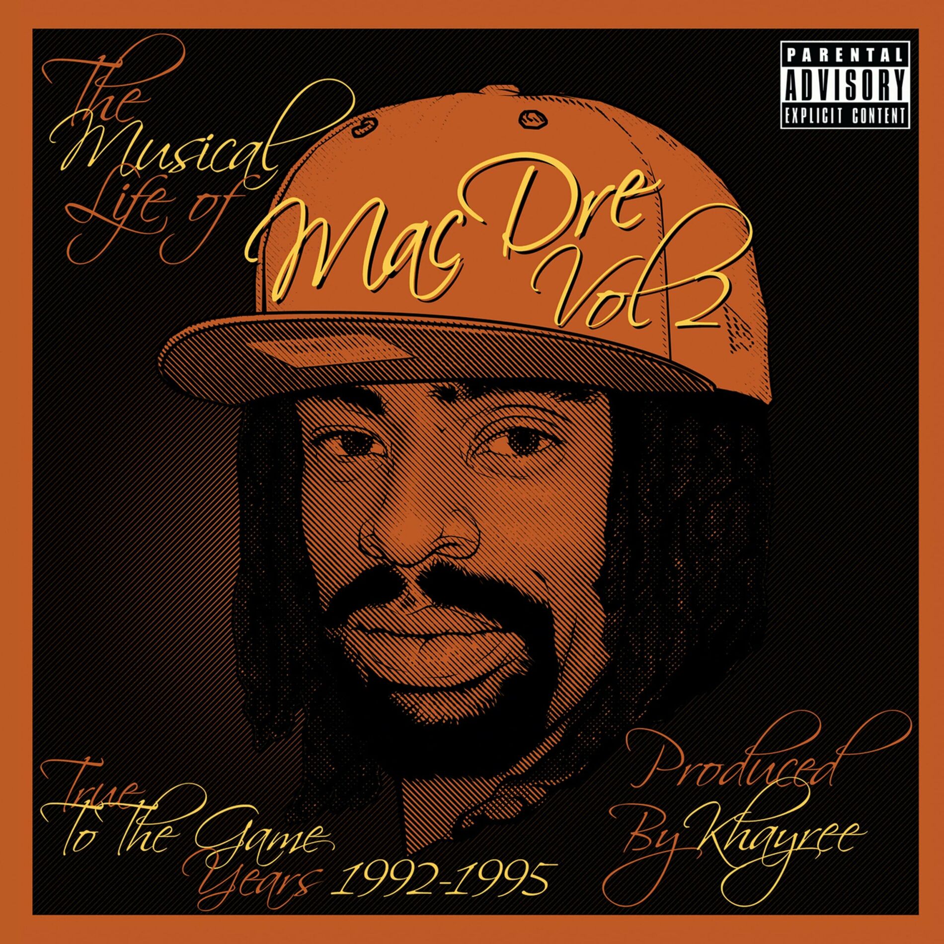 Album cover of The Musical Life of Mac Dre Vol 2 - True to the Game Years: 1992-1995