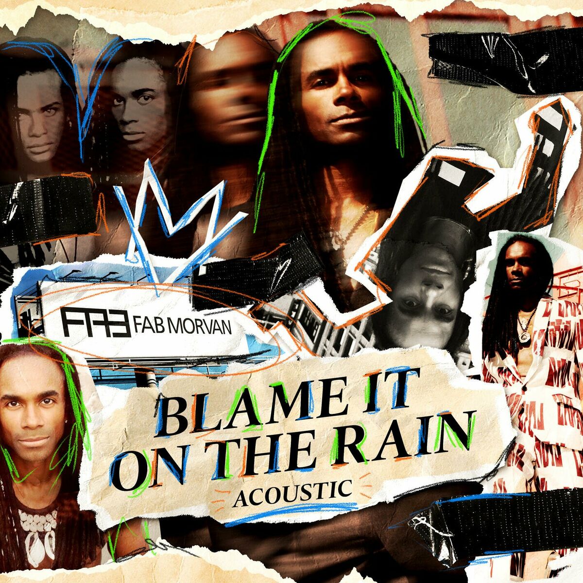 Album cover of Blame It On The Rain (Acoustic Version)
