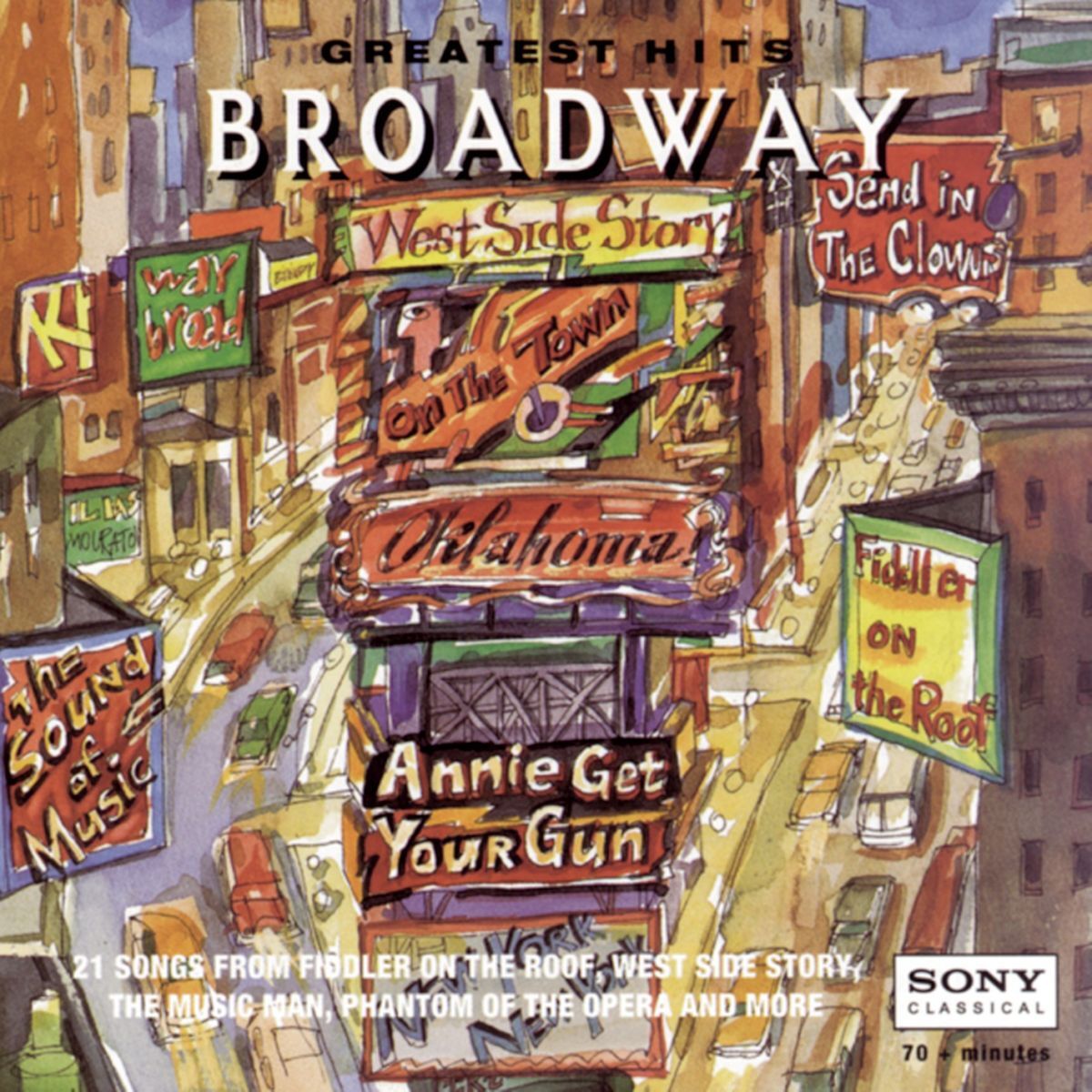 Album cover of Greatest Hits of Broadway