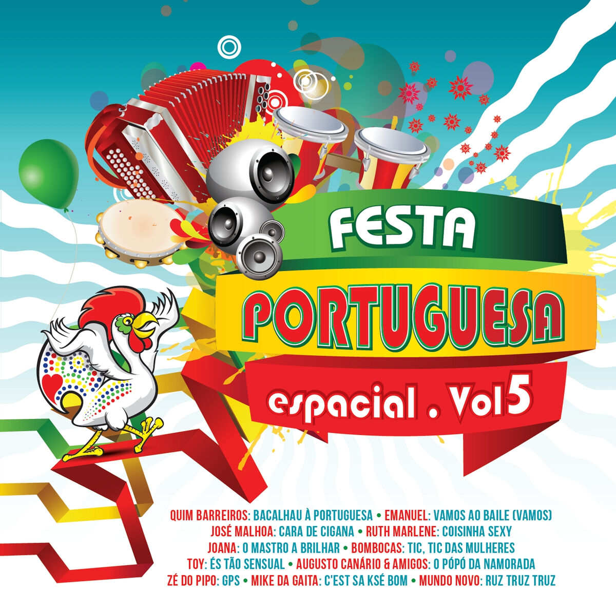 Album cover of Espacial Festa Portuguesa Vol. 5