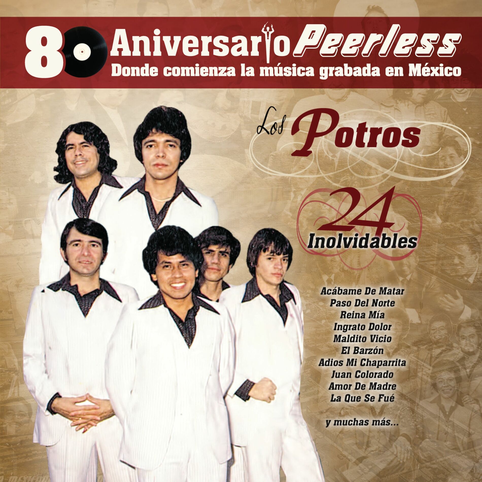 Album cover of Peerless 80 Aniversario - 24 Inolvidables