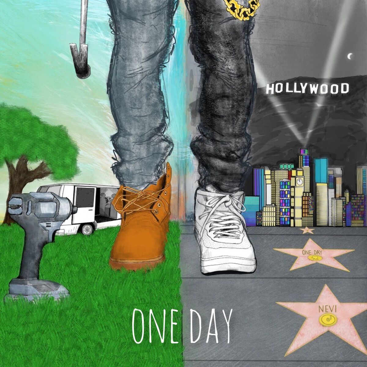 Album cover of one day