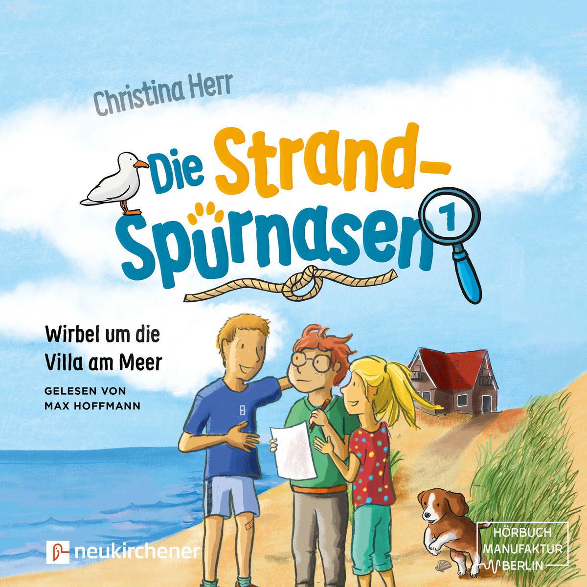 Album cover of Wirbel um die Villa am Meer - Die Strandspürnasen, Band 1 (ungekürzt)