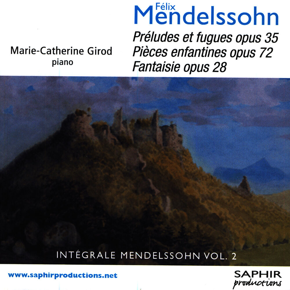 Picture of Félix Mendelssohn - Préludes Et Fugues opus 35, Pièces Enfantines Opus 72, Fantaisie Opus 28