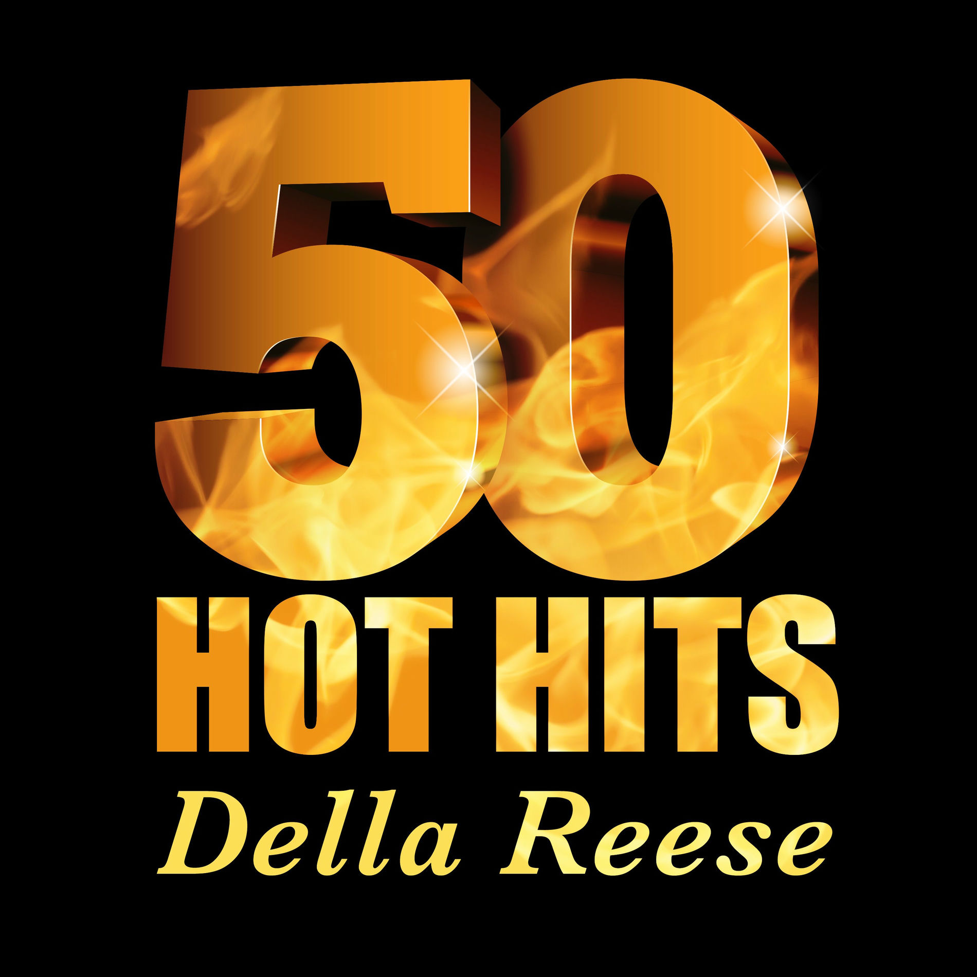 Album cover of Della Reese - 50 Hot Hits