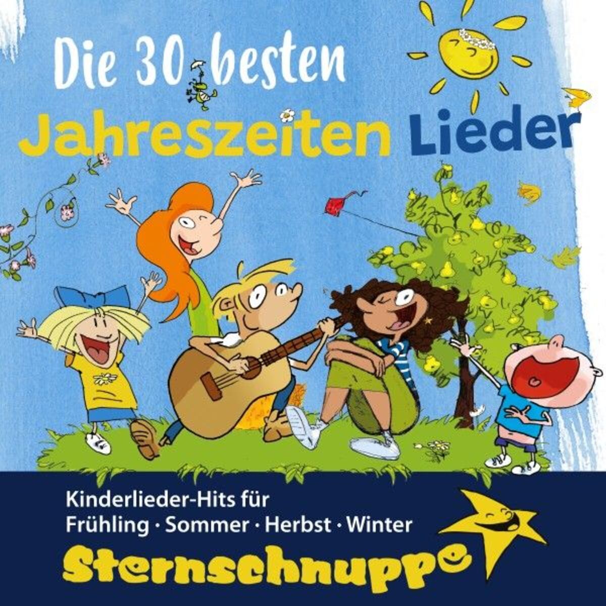Album cover of Die 30 besten Jahreszeiten-Lieder (Kinderlieder-Hits für Frühling - Sommer - Herbst - Winter)