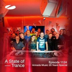 Cover of ASOT 1124 - A State of Trance Episode 1124 (Armada Music 20 Years Special)