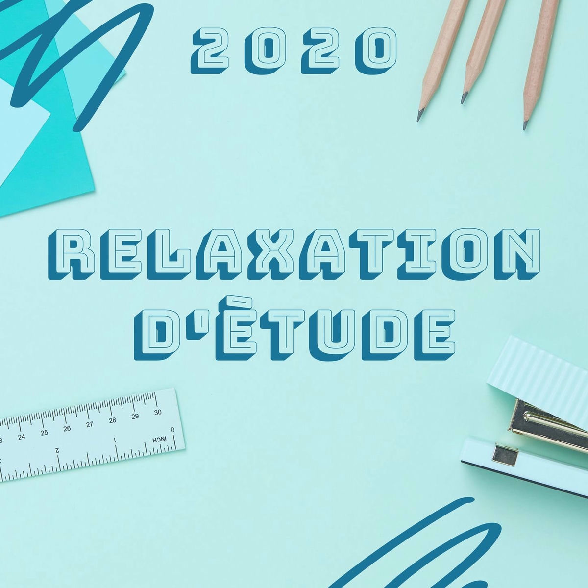 Album cover of Relaxation d'ètude 2020: Musique de fond pour apprentissage accéléré, ondes gamma pour la concentration et la mémoire