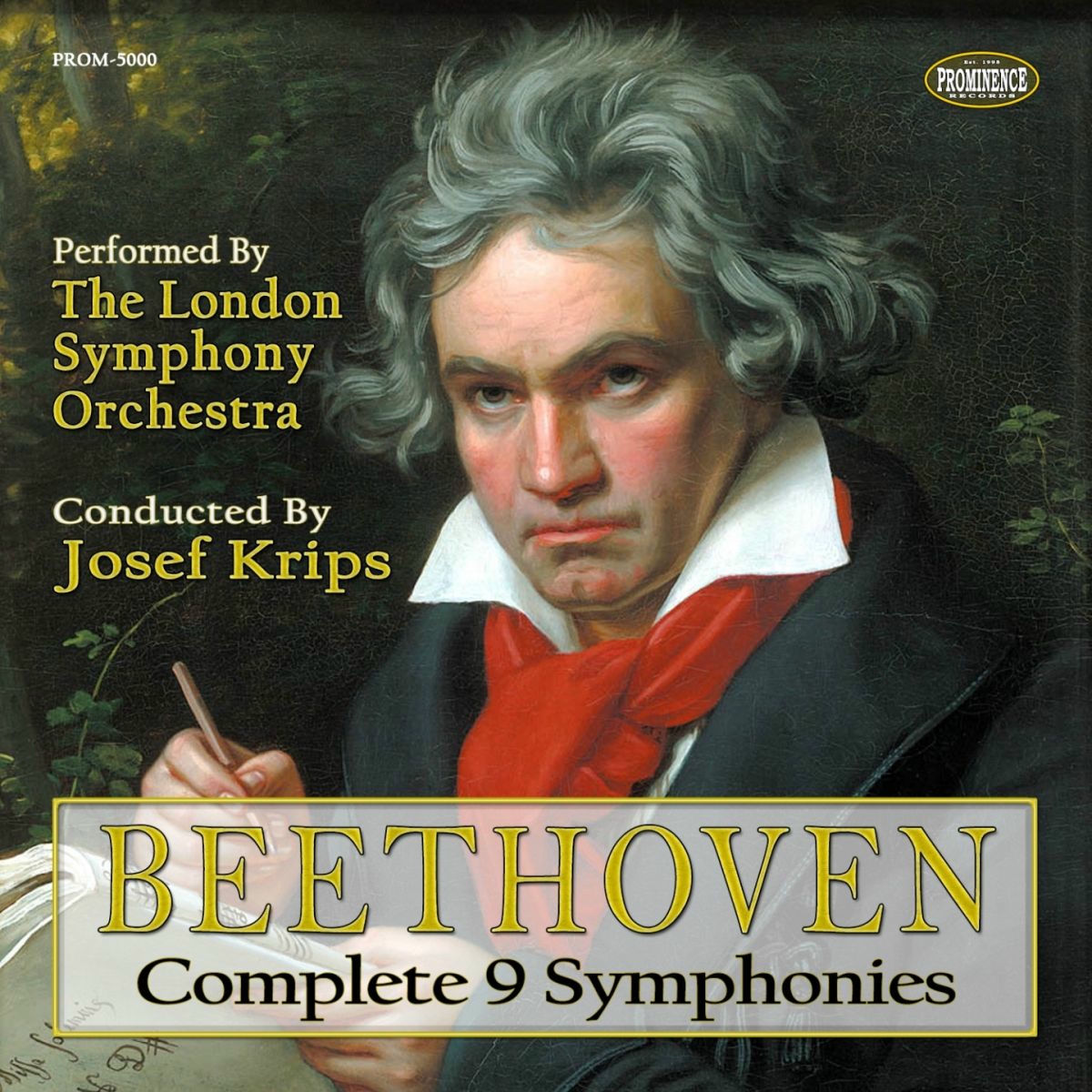 Album cover of Beethoven: Complete 9 Symphonies (Digitally Remastered)