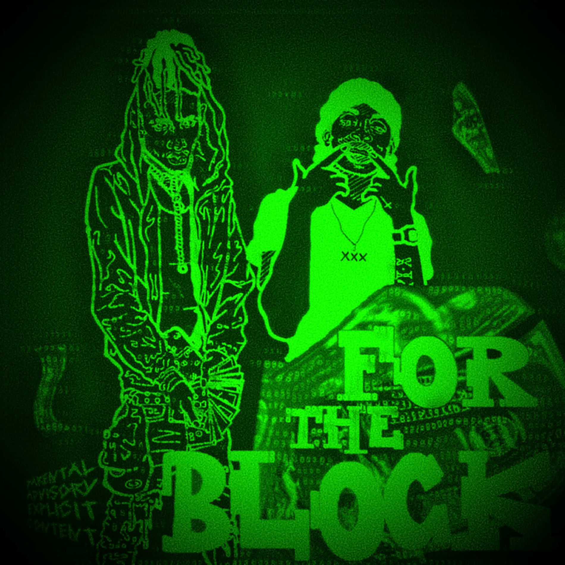 Album cover of FOR THE BLOCK (feat. Soldier Kidd & MC Vibe) [Instrumental]