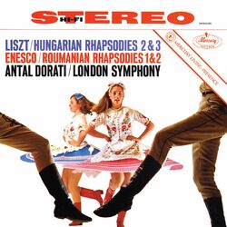 Cover of Enescu: Romanian Rhapsodies Nos. 1 & 2; Liszt: Hungarian Rhapsodies Nos. 2 & 6