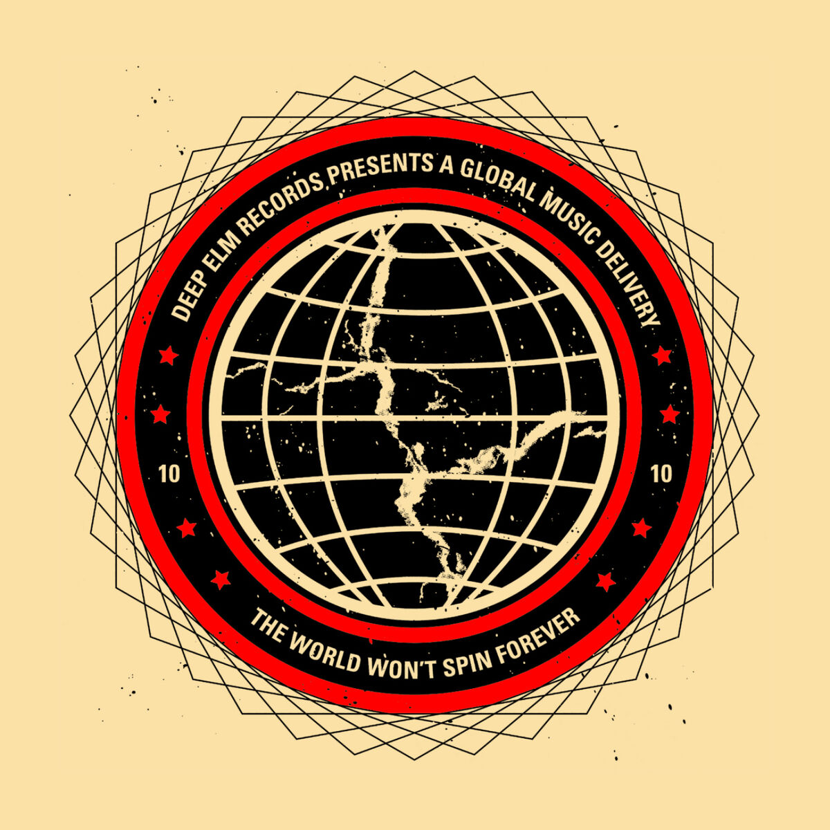 Album cover of Deep Elm Records Sampler 10 - The World Won't Spin Forever