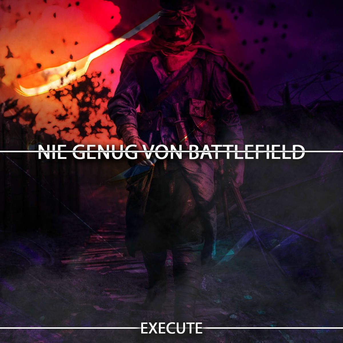 Album cover of Nie genug von Battlefield