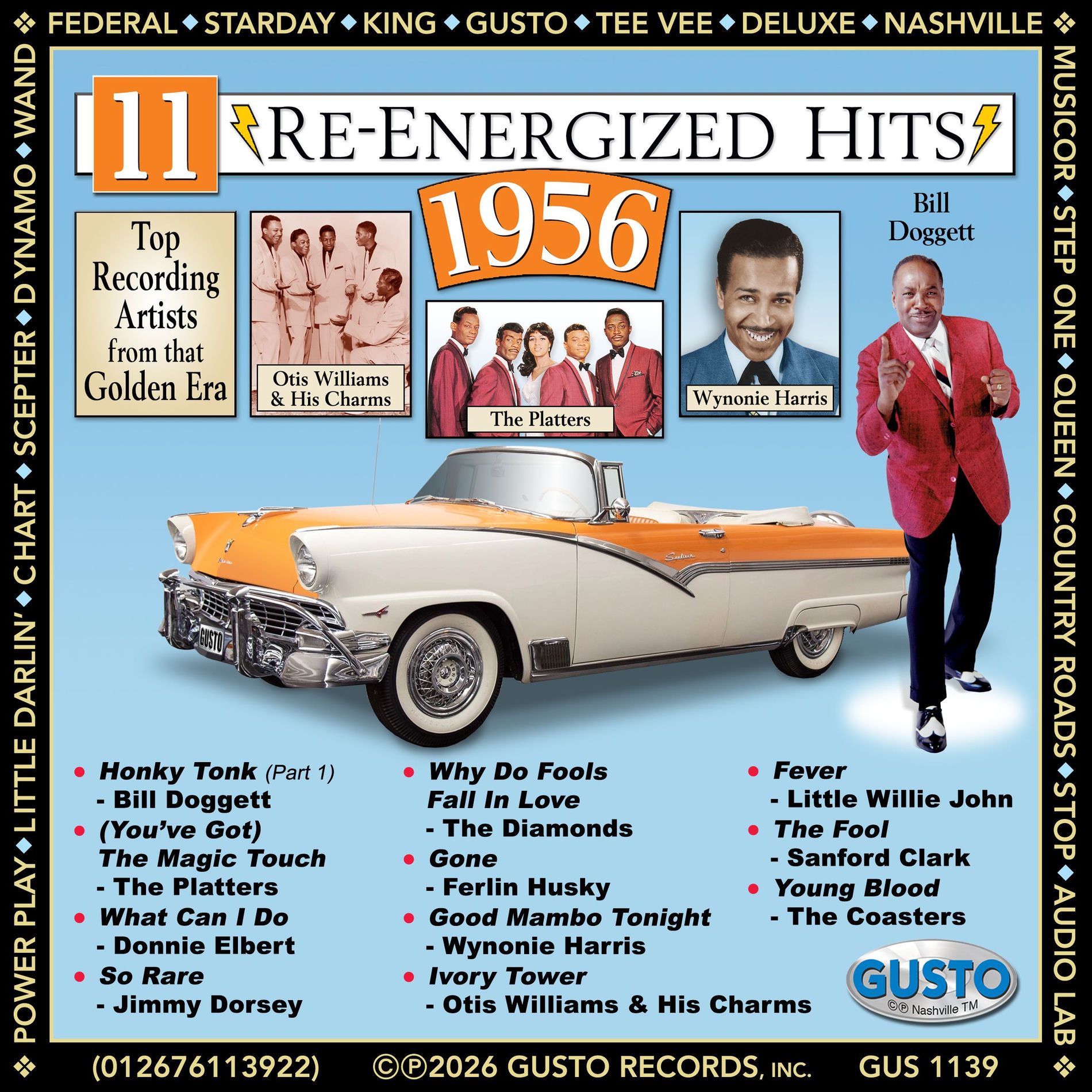 Album cover of 11 Re-Energized Hits: 1956