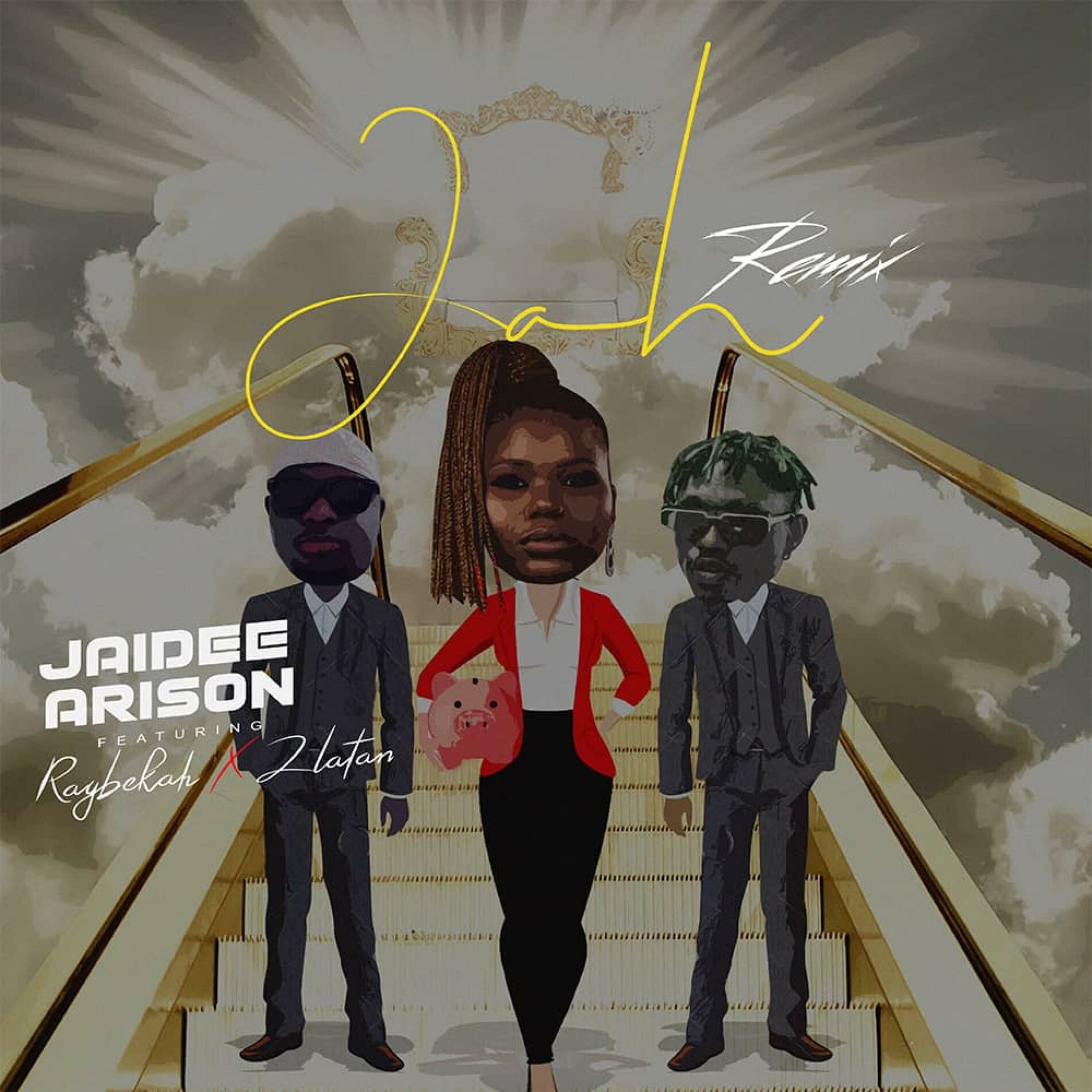 Album cover of JAH Remix (feat. Zlatan & Raybekah)
