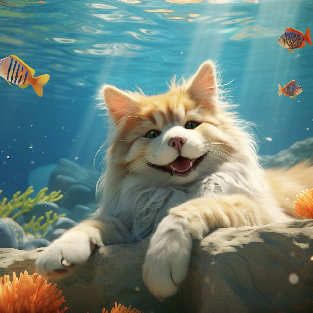 Picture of Chorus of Oceanic Cozy Cat Cadence: Music for Stress Relief